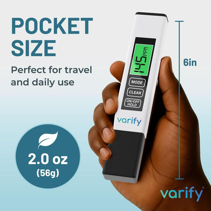 Discover the Ultimate 4-In-1 TDS Meter! Get Accurate Water Quality Readings for Drinking, Aquariums, and Pools - Perfect for Everyone!
