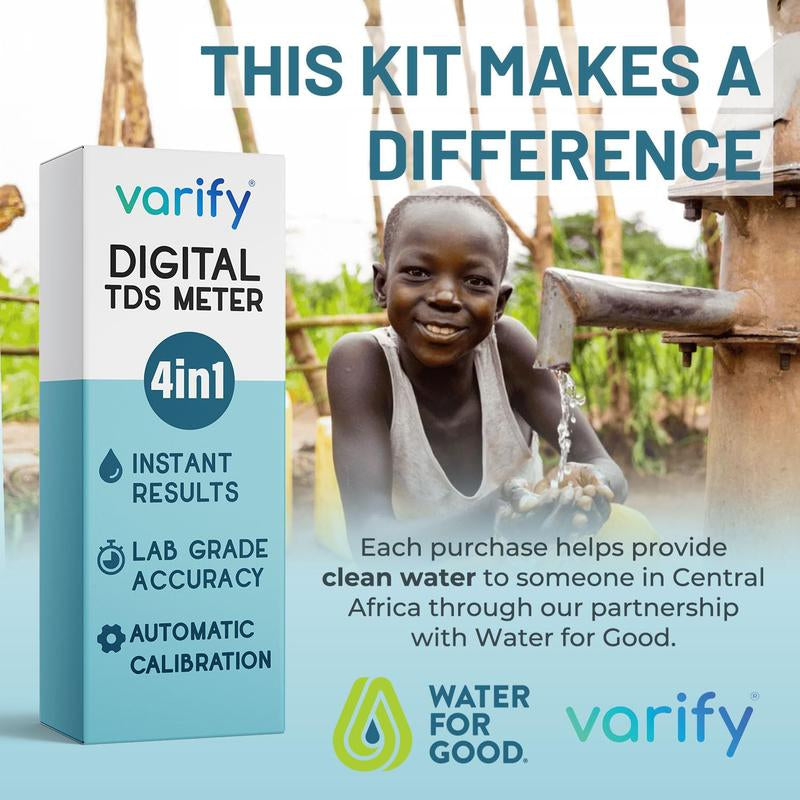 Discover the Ultimate 4-In-1 TDS Meter! Get Accurate Water Quality Readings for Drinking, Aquariums, and Pools - Perfect for Everyone!