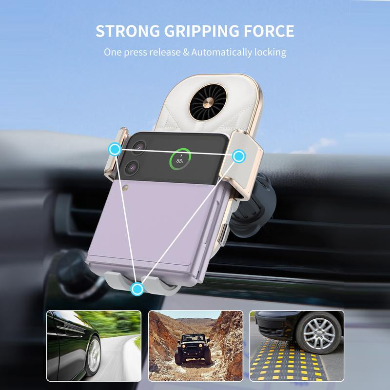 Ultimate Car Wireless Charging Phone Holder - Fast & Convenient Cell Phone Charger