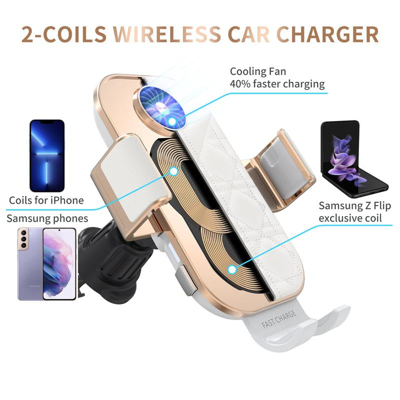 Ultimate Car Wireless Charging Phone Holder - Fast & Convenient Cell Phone Charger