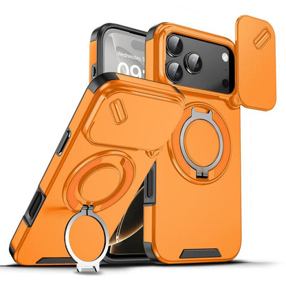 Drop-Proof Magnetic Phone Case Cover for Iphone with Built-In Stand